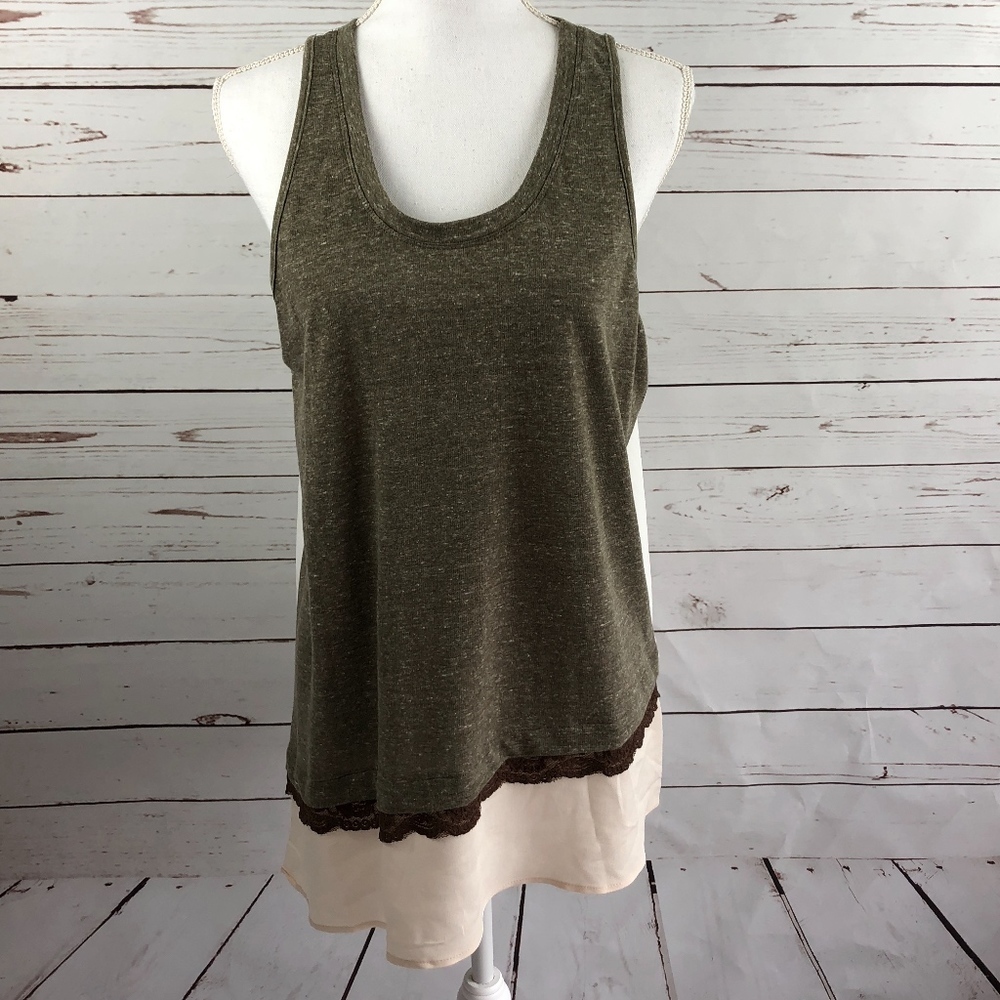 Kut from the Kloth Asymmetrical Tank Top Large